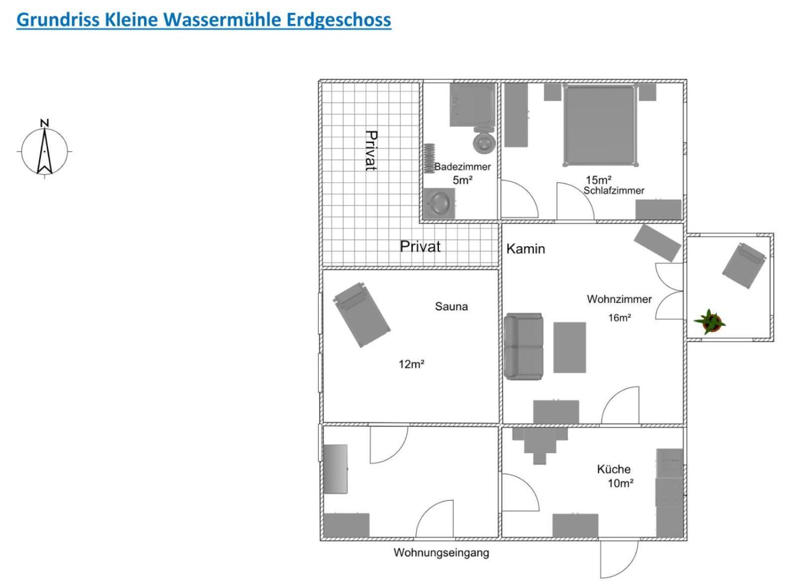 Ferienhaus Naturlich Wassermuhle Kappeln Exterior foto